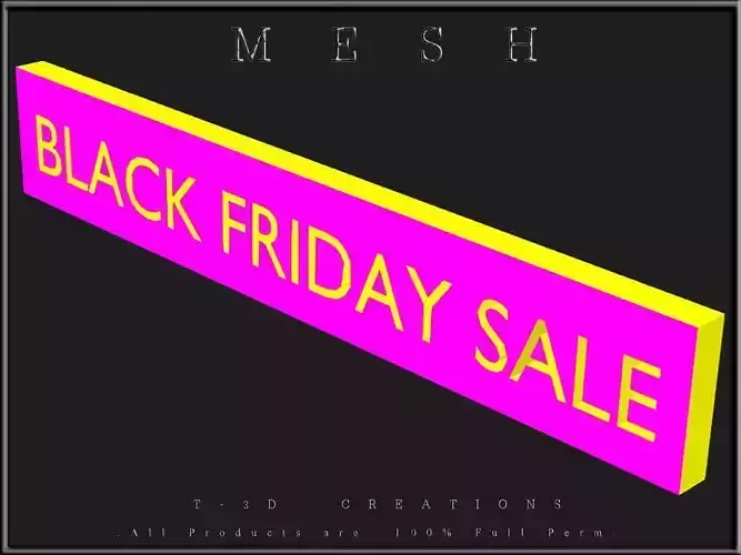 BLACK FRIDAY SALE - C