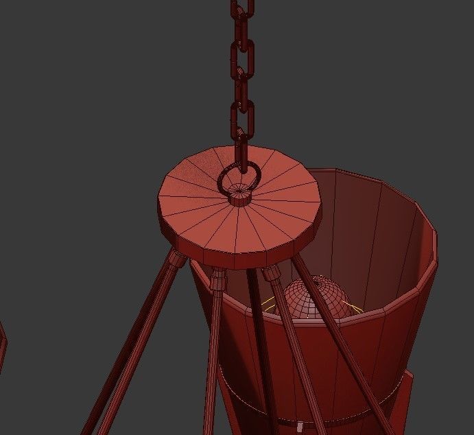 Patmos Chandelier 3D model_3