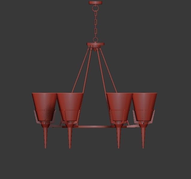 Patmos Chandelier 3D model_1