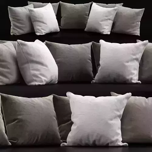 Pillows Collections 3d model Low-poly 3D model