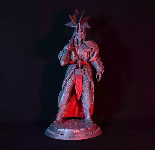 King Leoric - The Skeleton King 3D print model