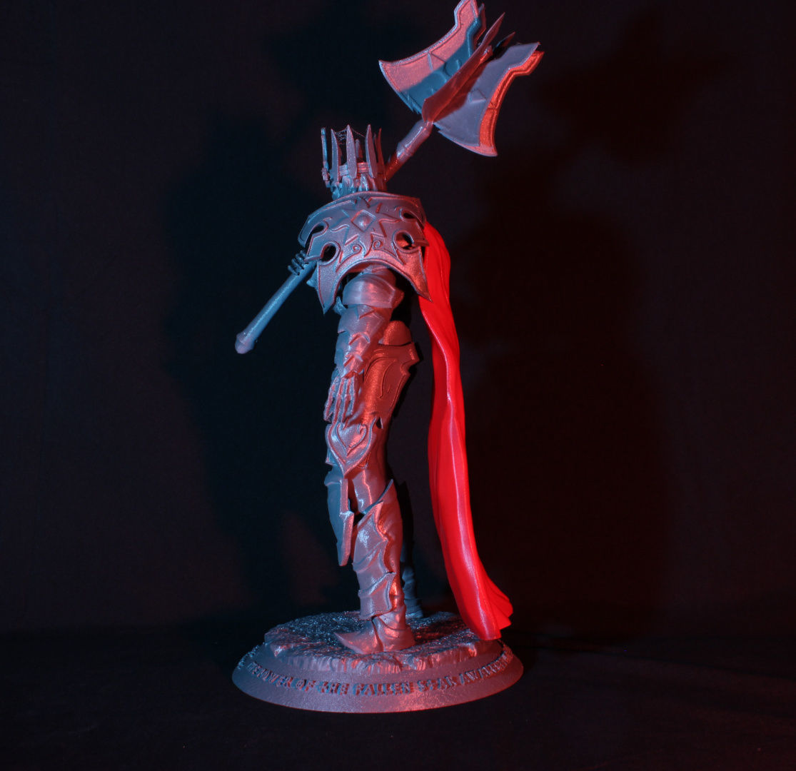 King Leoric - The Skeleton King 3D print model_3