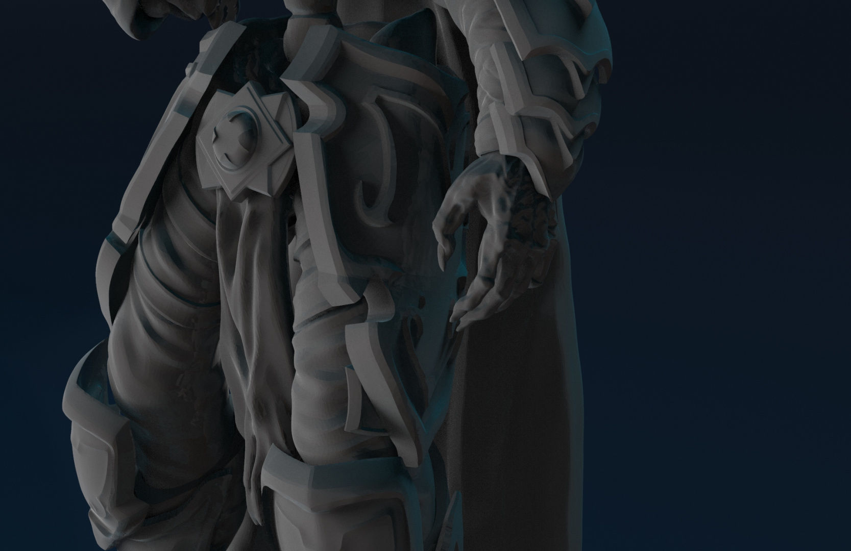 King Leoric - The Skeleton King 3D print model_11