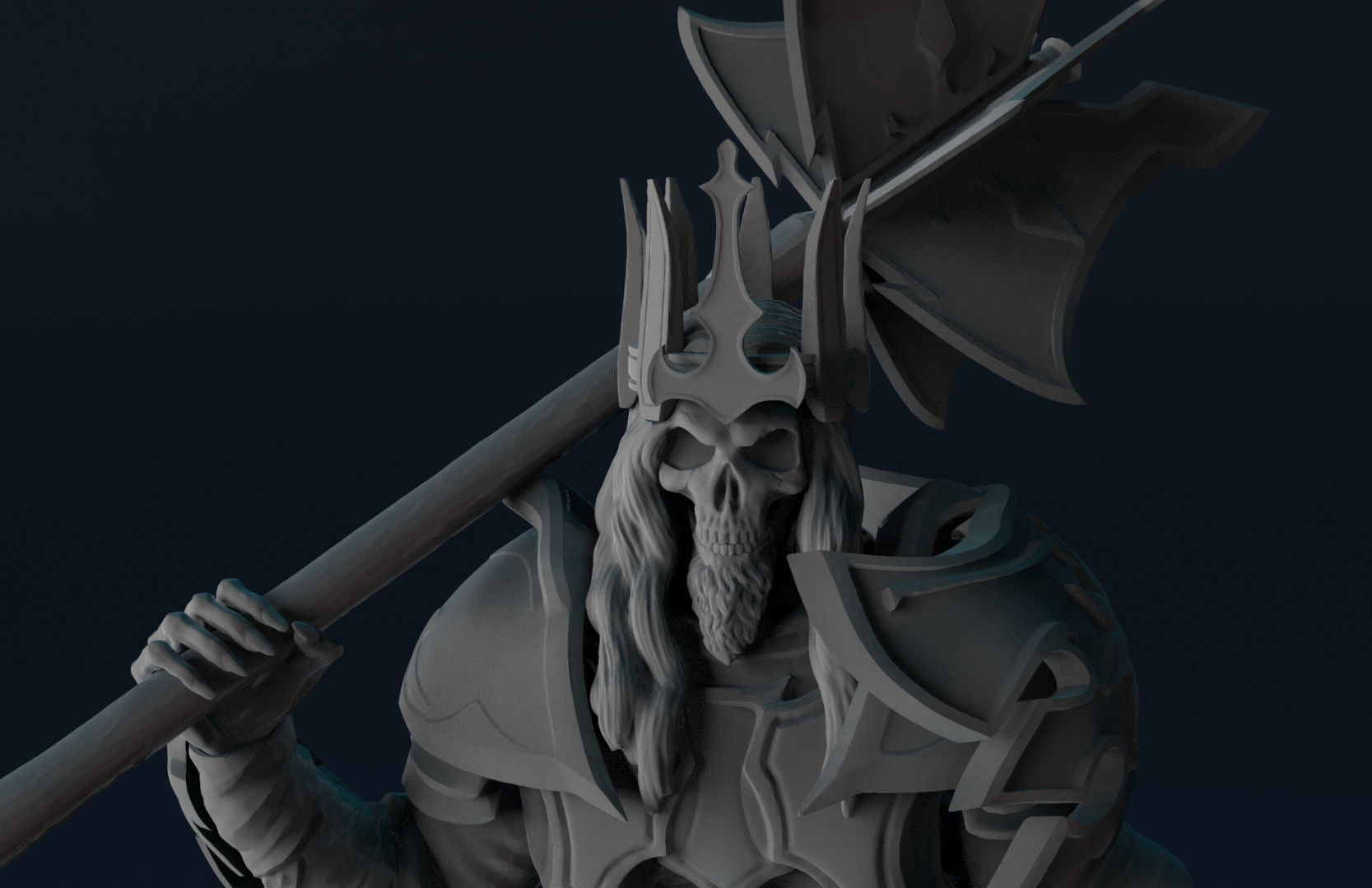 King Leoric - The Skeleton King 3D print model_10