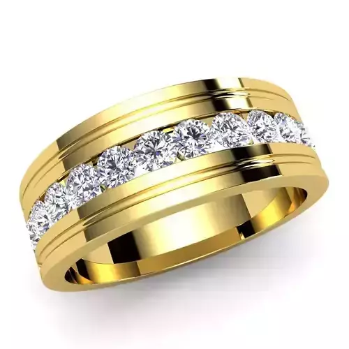 woman Diamond Ring 3d Model print  3D print model