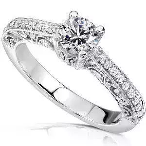 Wedding Solitaire Diamond Ring 