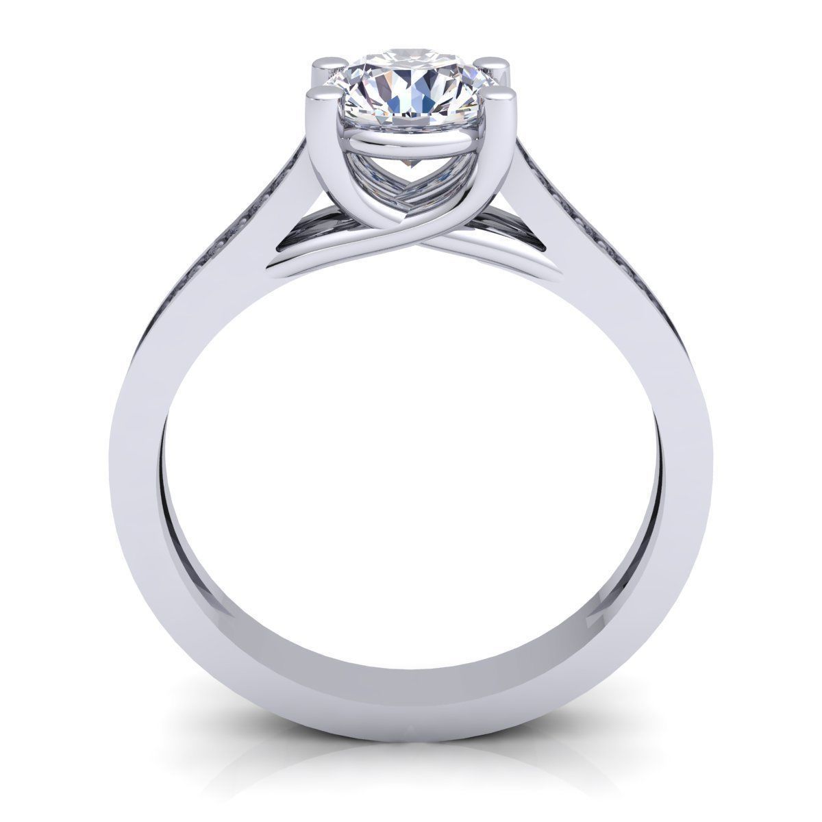 New Collection Diamond Ring  3D print model_5