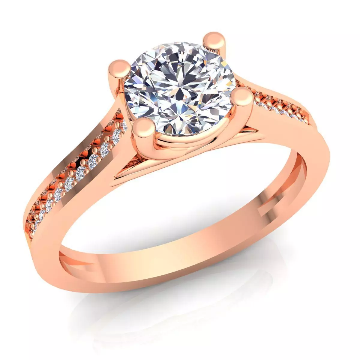 New Collection Diamond Ring  3D print model_0