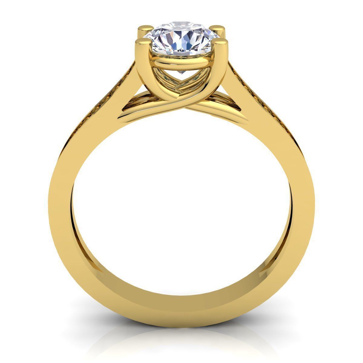 New Collection Diamond Ring  3D print model_3