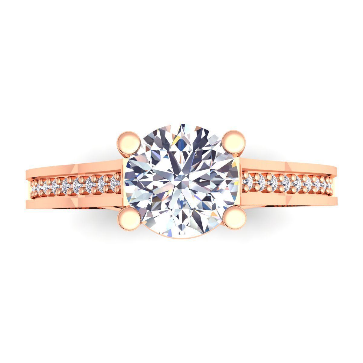 New Collection Diamond Ring  3D print model_7