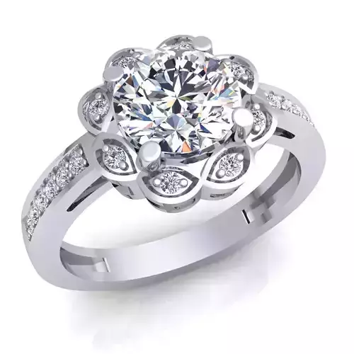 New Woman Diamond Ring 