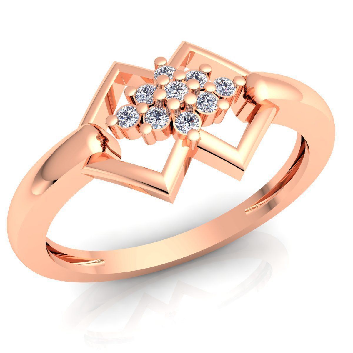 Diamond Ring 3d Model print 3D print model_1