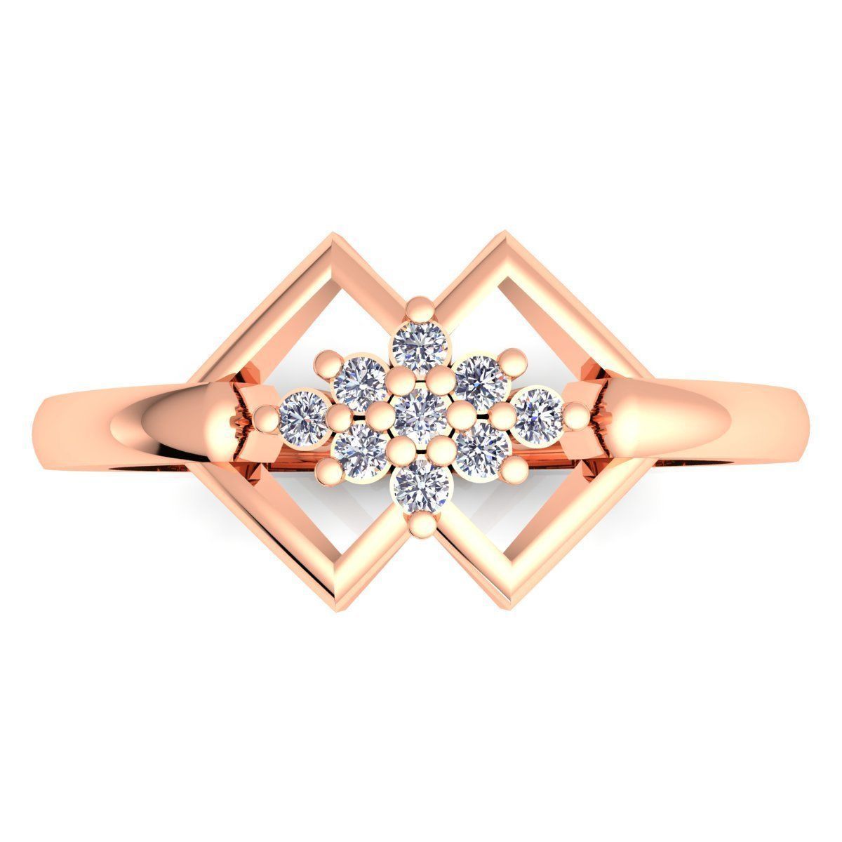 Diamond Ring 3d Model print 3D print model_7