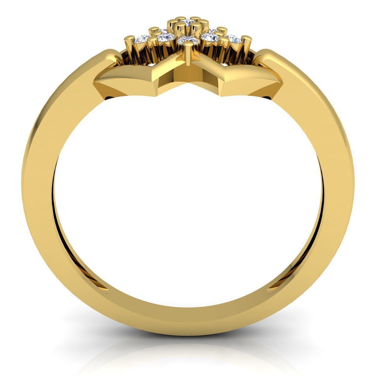 Diamond Ring 3d Model print 3D print model_3