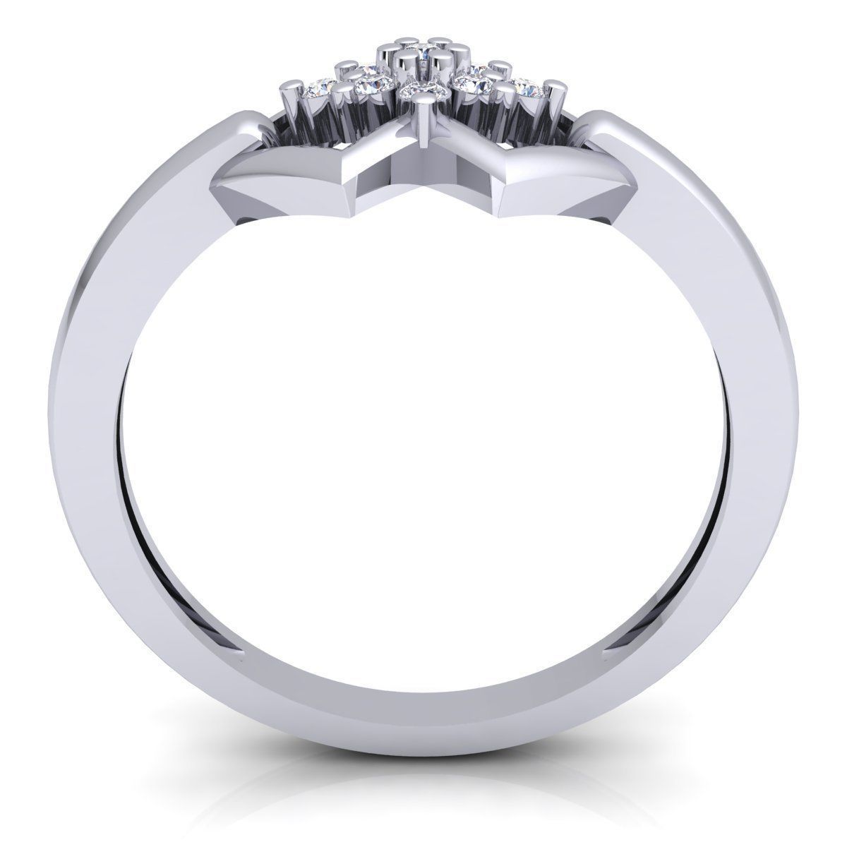 Diamond Ring 3d Model print 3D print model_5