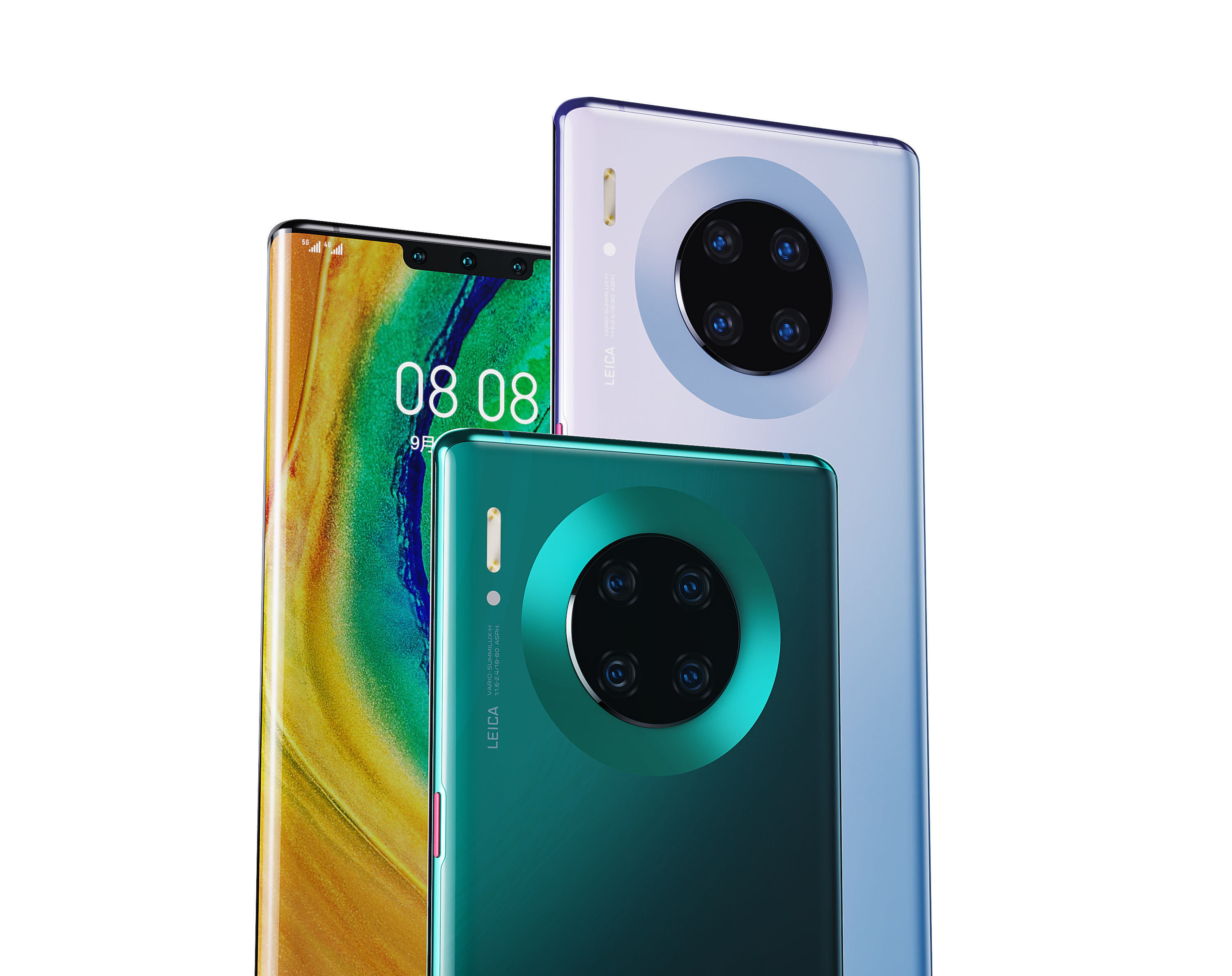 2019 HUAWEI mate30 pro mobile phone 3D model 3D model 3D model 3D model_2