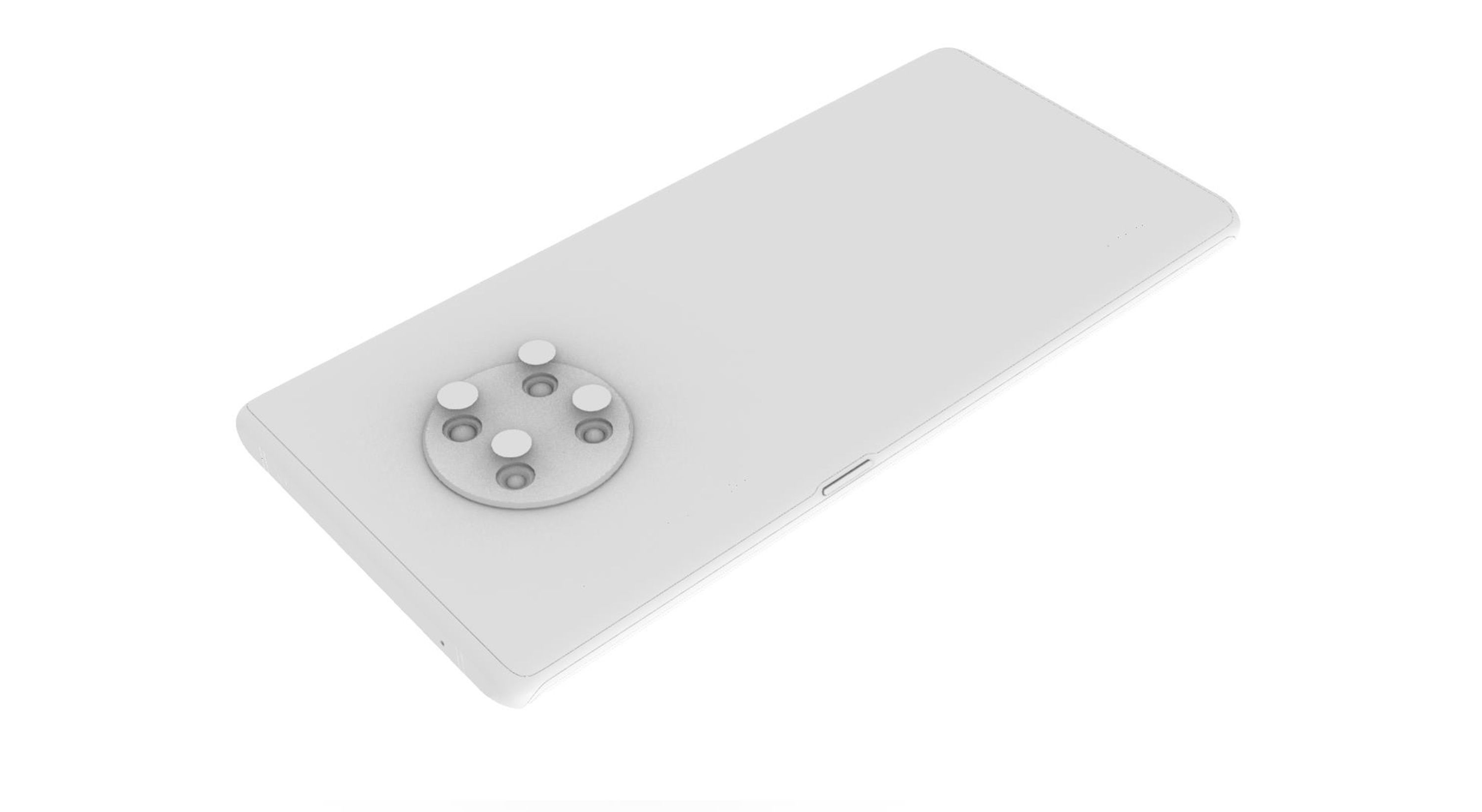 2019 HUAWEI mate30 pro mobile phone 3D model 3D model 3D model 3D model_11