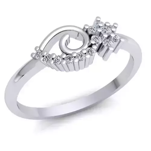 Diamond Ring 3d Model print  3D print model