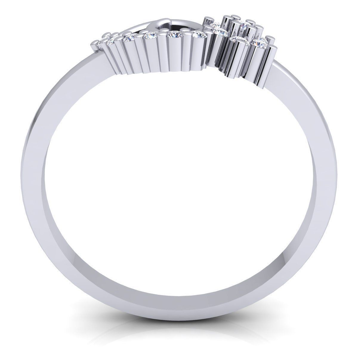 Diamond Ring 3d Model print  3D print model_5