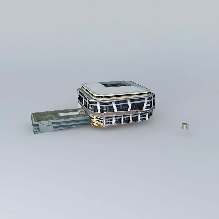 AmEx House, Brighton Free 3D model_0