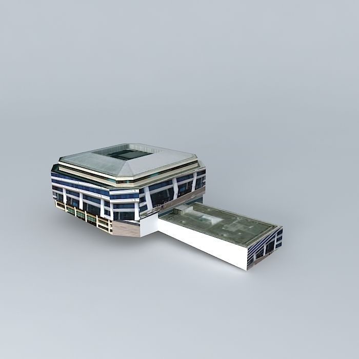 AmEx House, Brighton Free 3D model_1