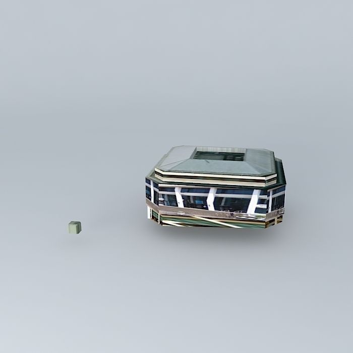 AmEx House, Brighton Free 3D model_2