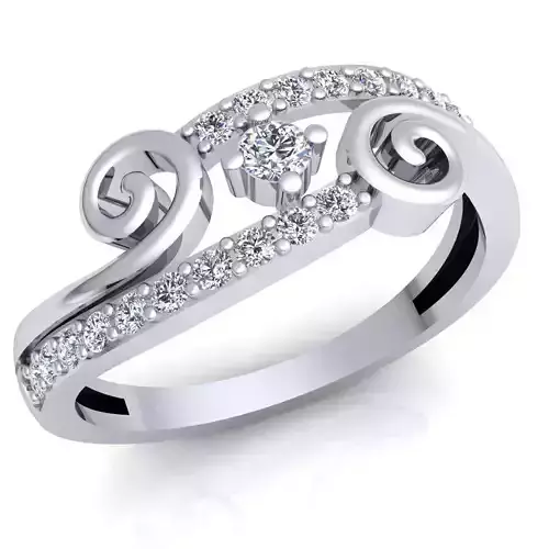 Diamond Ring 3d Model print  3D print model