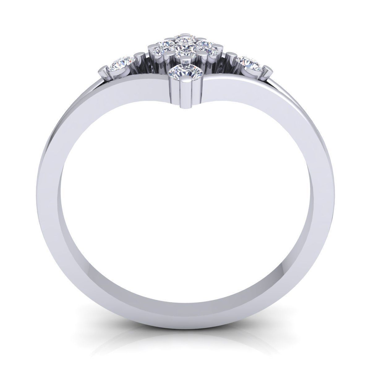 Diamond Ring 3d Model print  3D print model_5