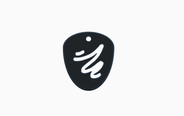 PICK SCRIBBLE 1mm 3D print model_1