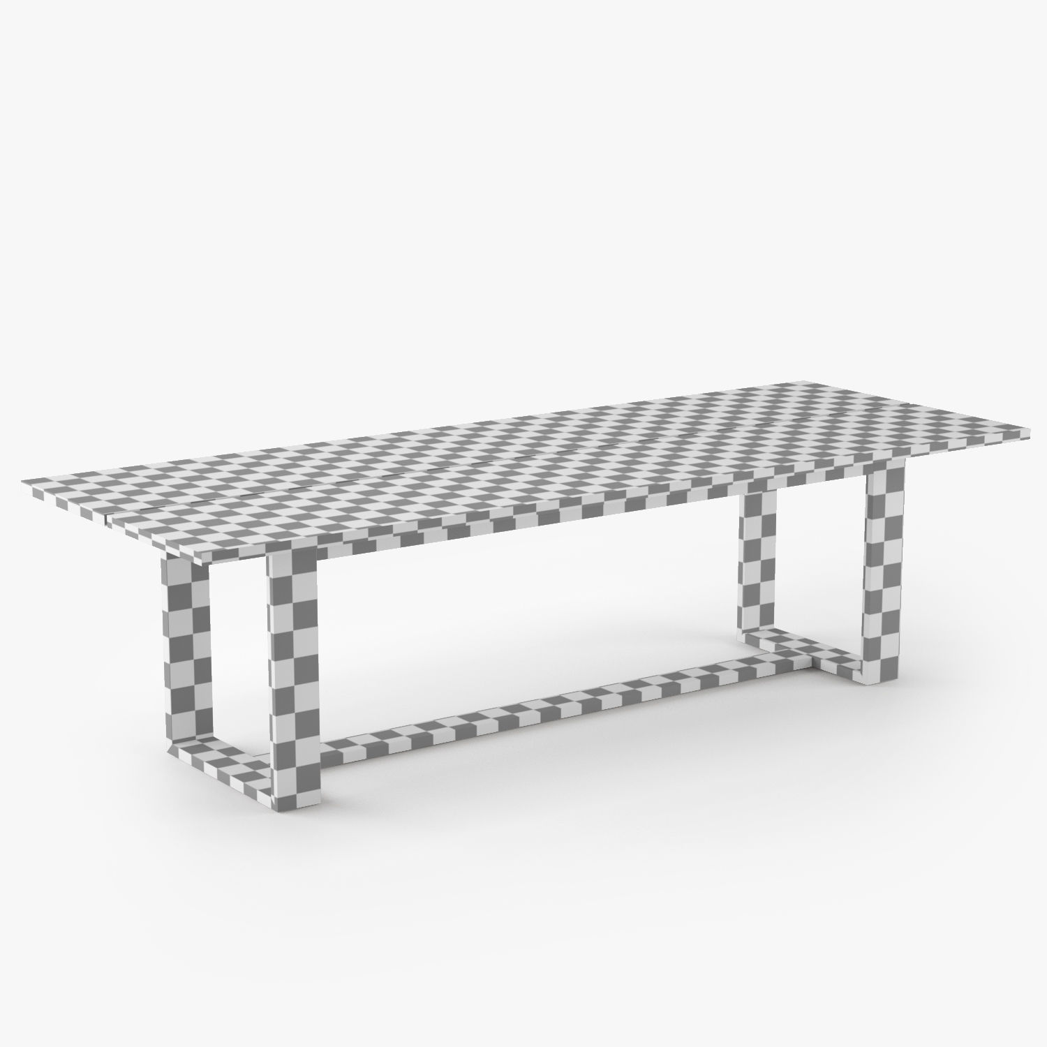 Restoration Hardware Porto Dining Table 3D model_3