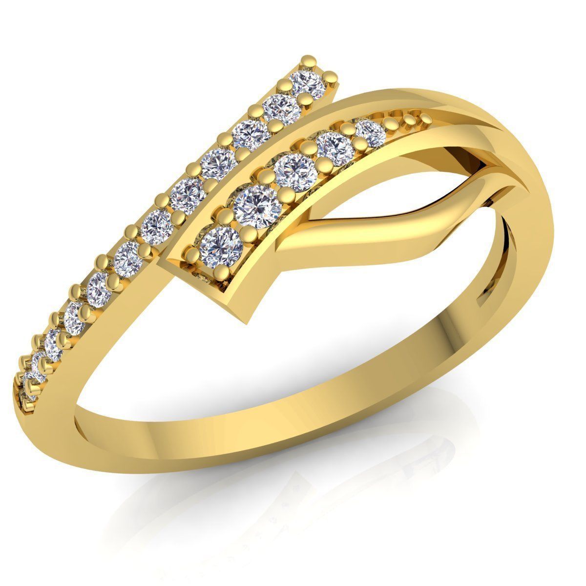 Diamond Ring 3d Model print 3D print model_3