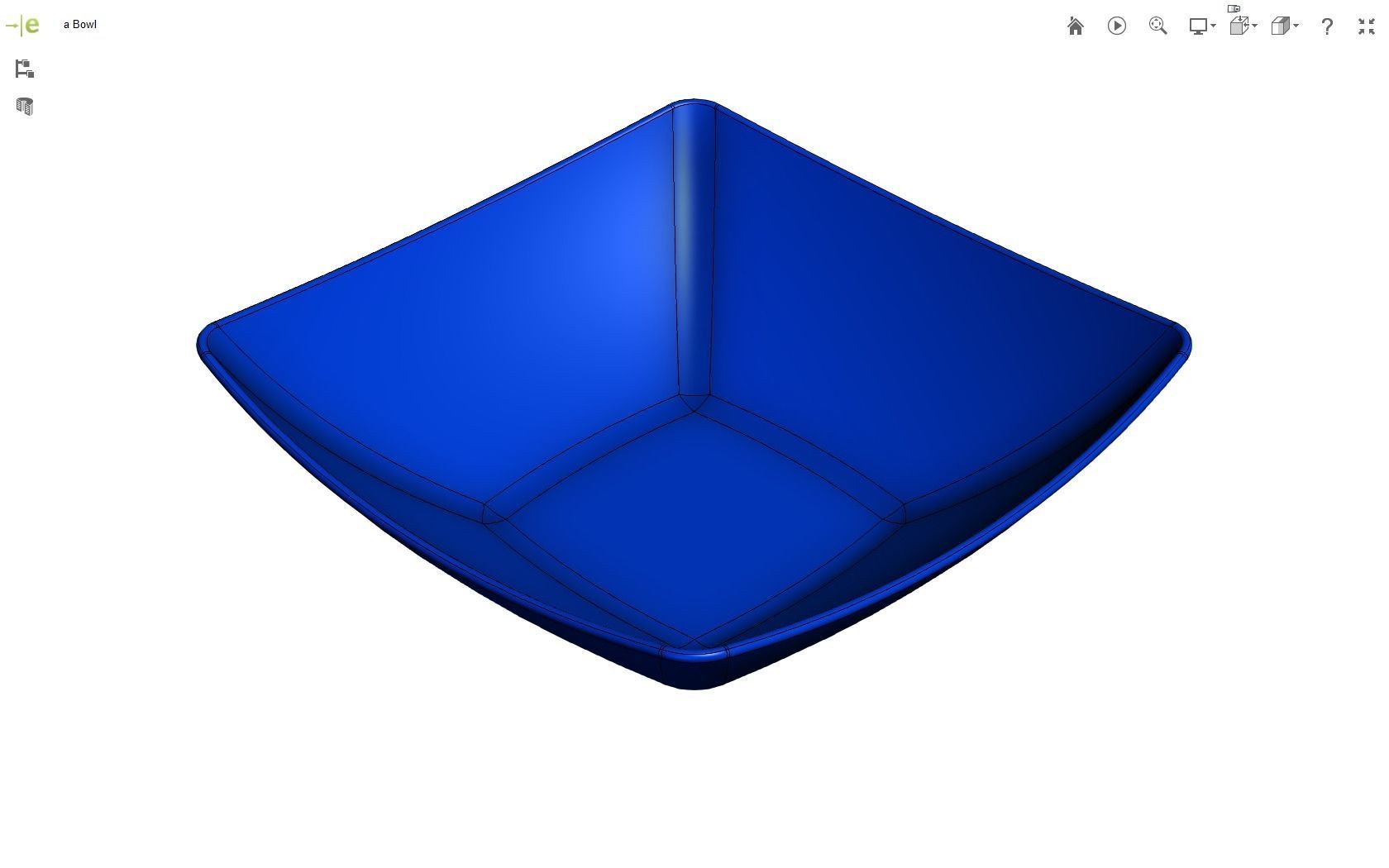Kitchen Bowl 3D print model_5