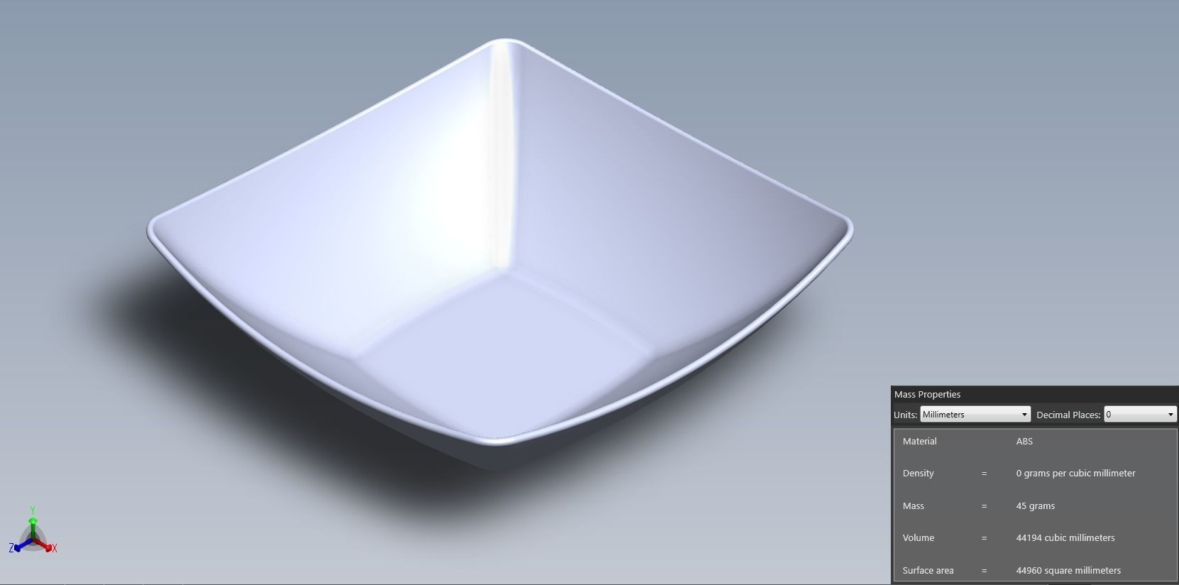 Kitchen Bowl 3D print model_18