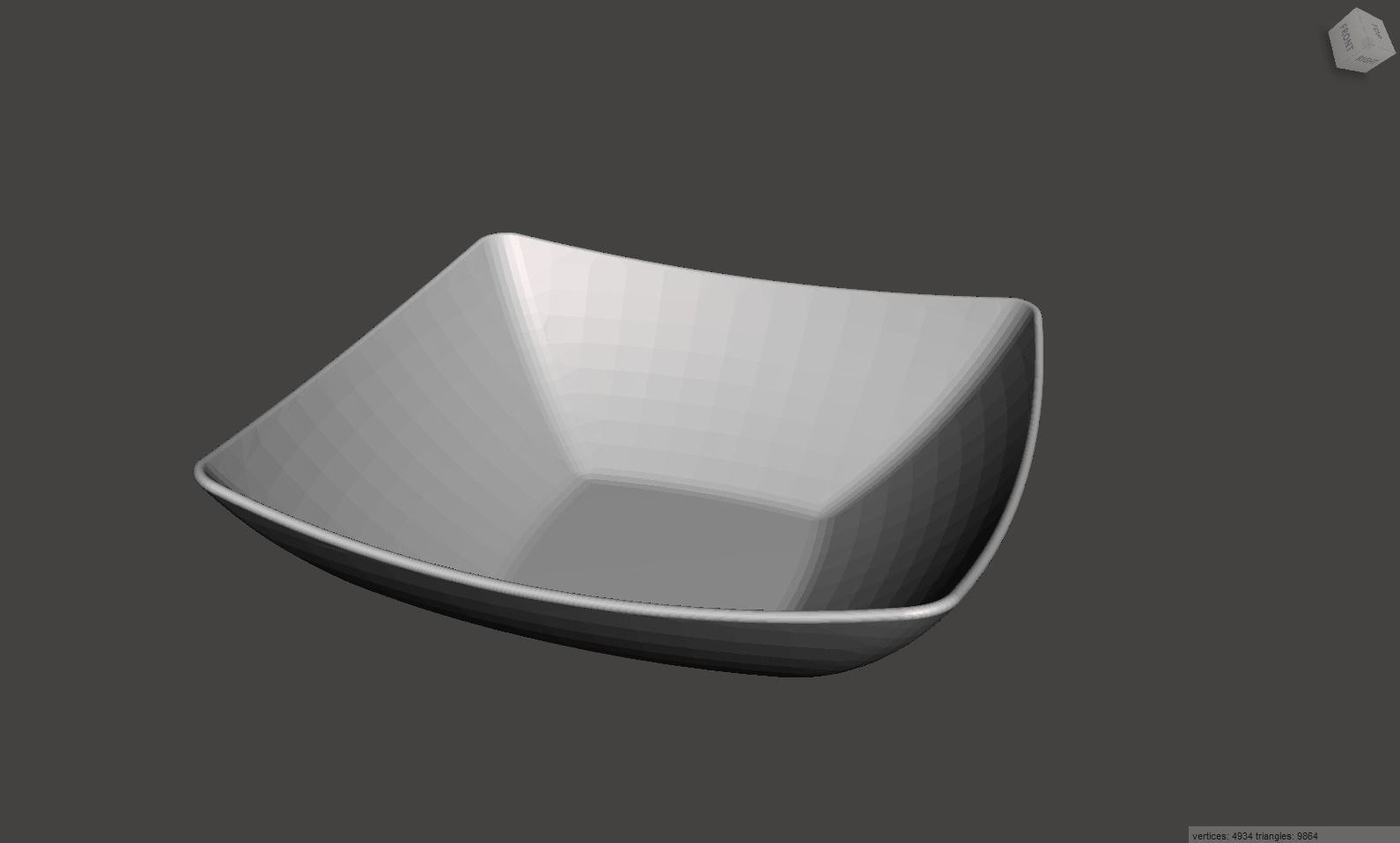 Kitchen Bowl 3D print model_3