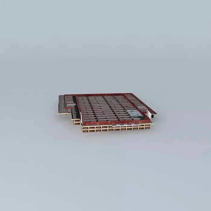 Plaza del Sol area Free 3D model