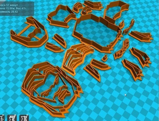 Stl file THOR cookie cutter for printing 3D print model_8