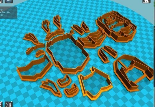Stl file THOR cookie cutter for printing 3D print model_3