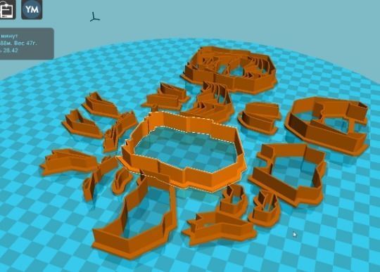 Stl file THOR cookie cutter for printing 3D print model_4
