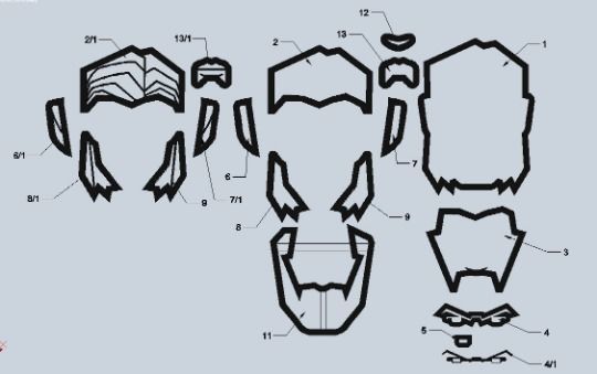 Stl file THOR cookie cutter for printing 3D print model_2