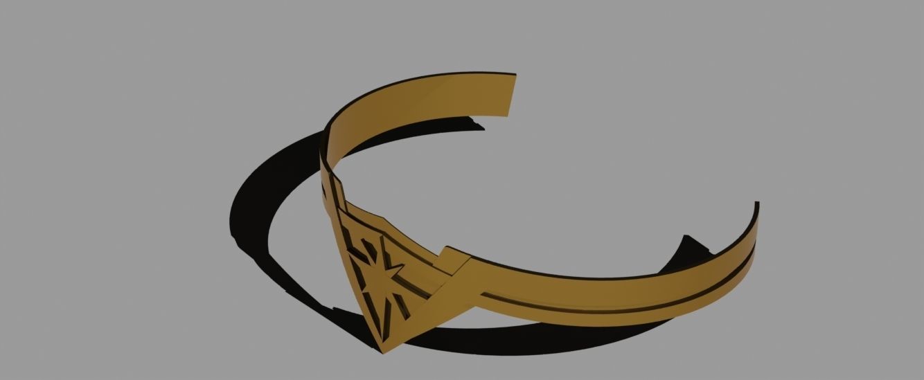 Wonder Woman Tiara 3D print model_4