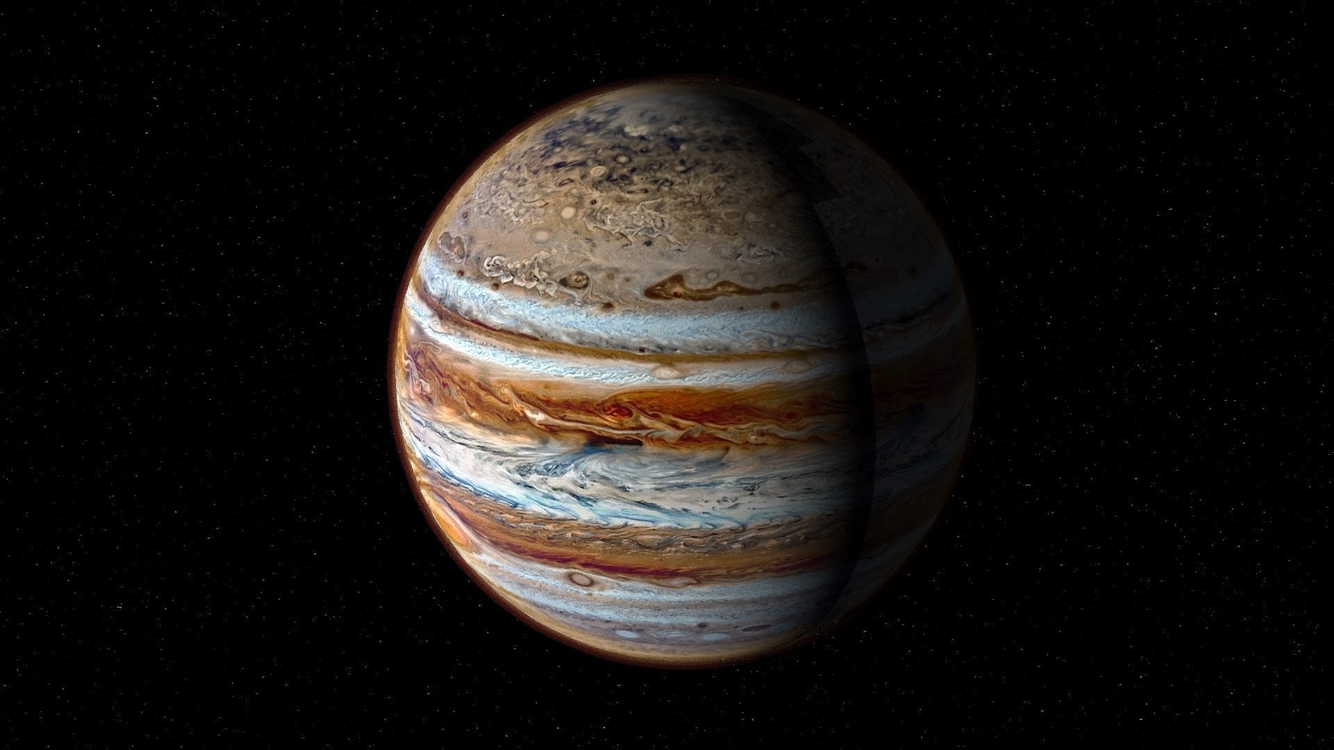 Jupiter 3d max corona rander model 3D model_6