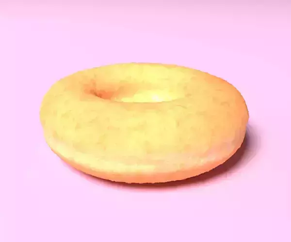 Realistic Donut 3D model