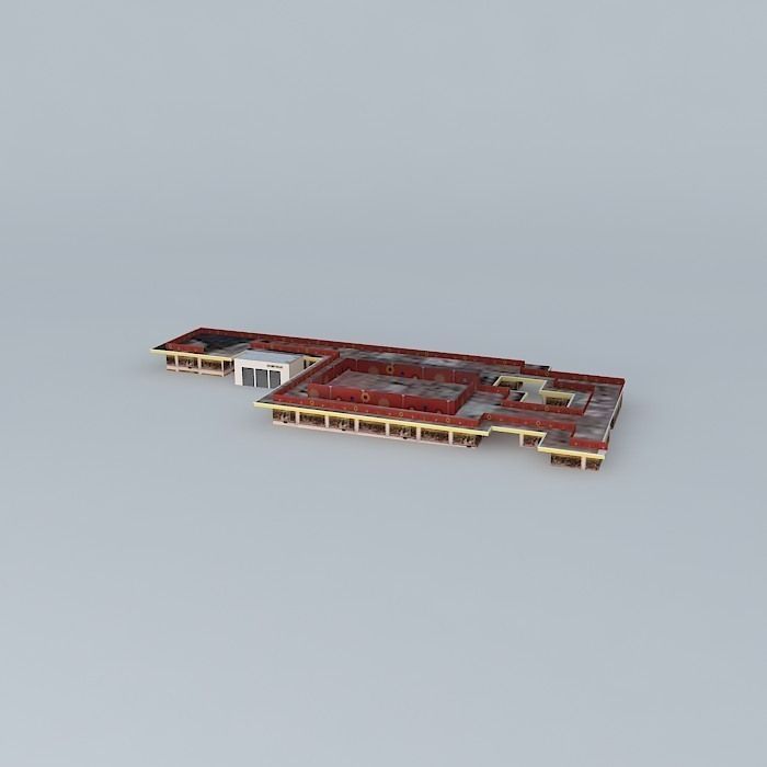 Plaza del Sol AREA R Free 3D model_2