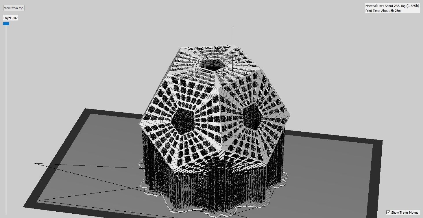 Scifi Dodecahedron 3D print model_36