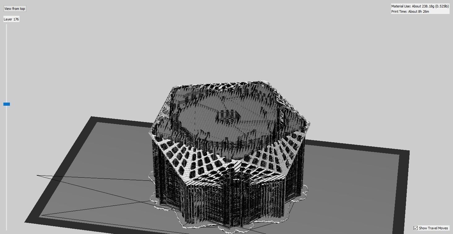 Scifi Dodecahedron 3D print model_33