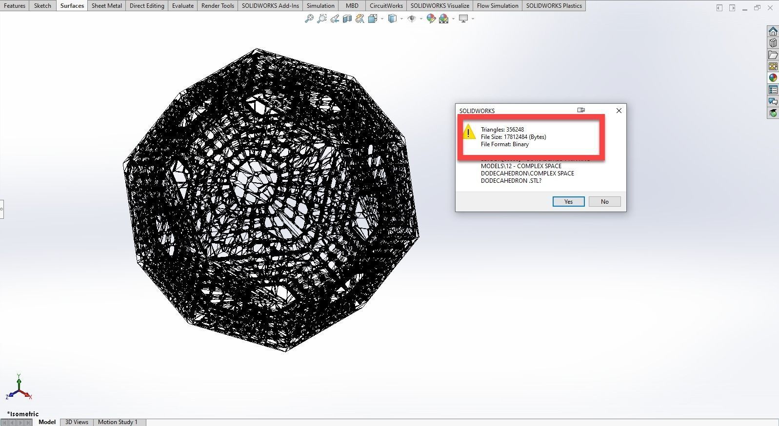 Scifi Dodecahedron 3D print model_27