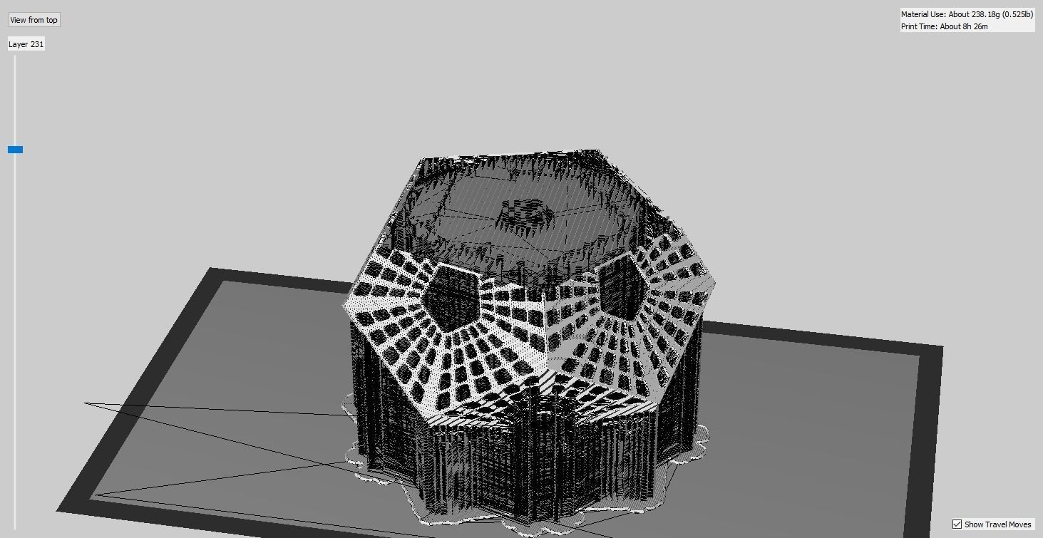 Scifi Dodecahedron 3D print model_35