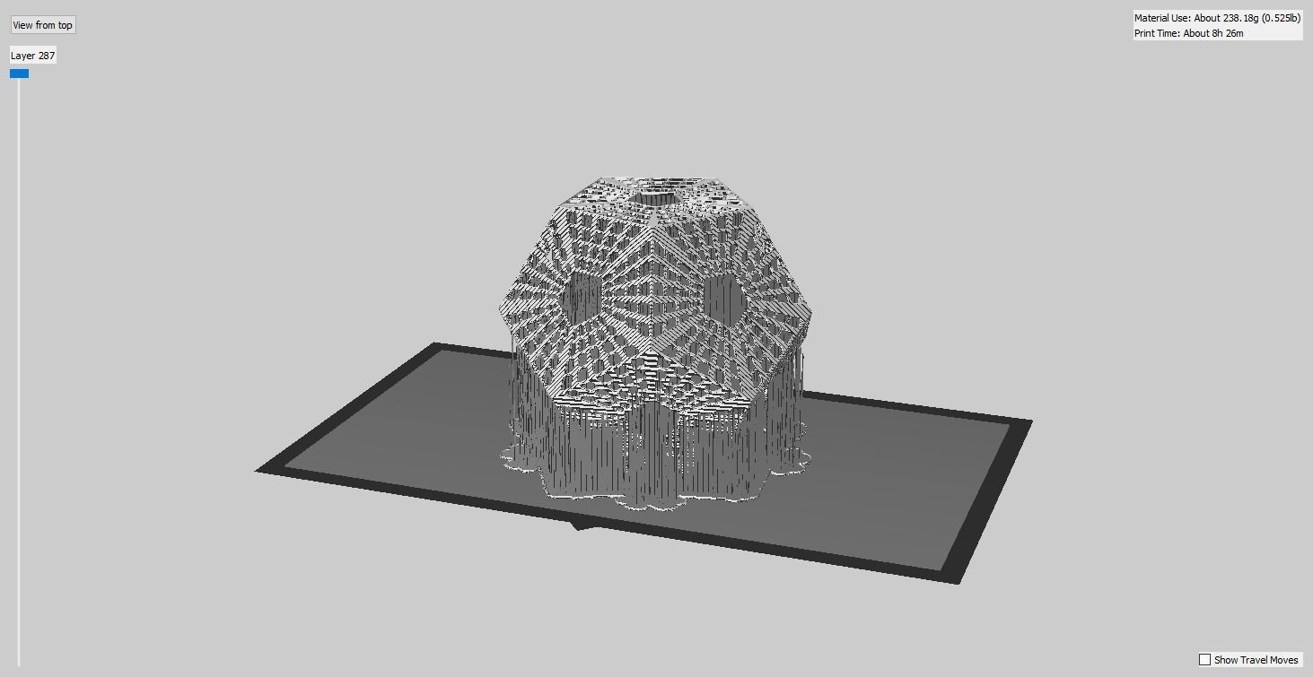 Scifi Dodecahedron 3D print model_30