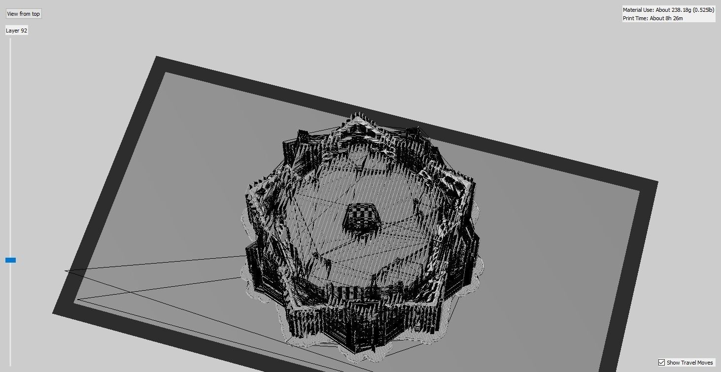 Scifi Dodecahedron 3D print model_32