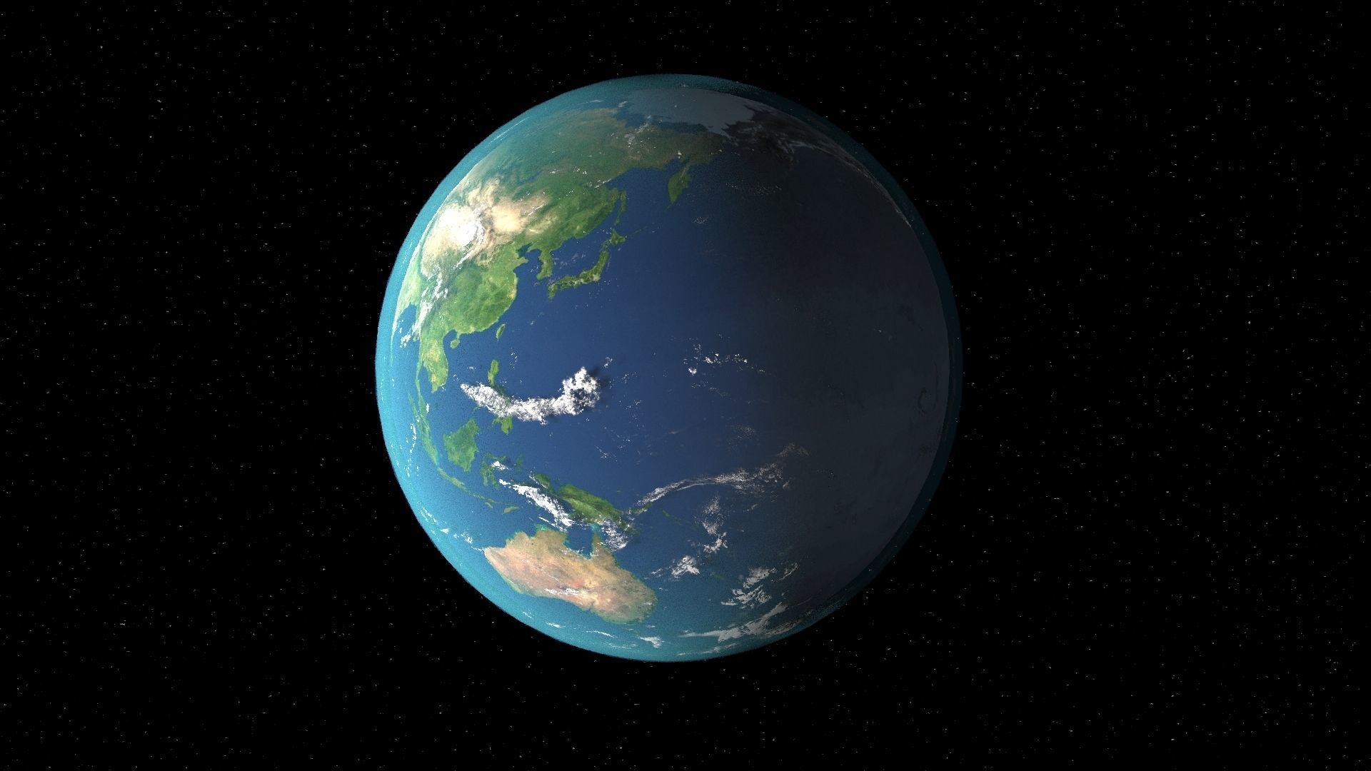 Earth 3d max corona rander  model 3D model_4